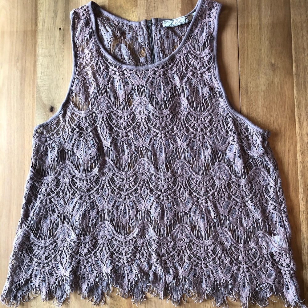 Chloe K Lace Top